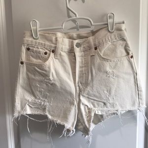 501 levis Jean shorts